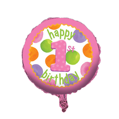 Palloncini metal happy birthday 45cm